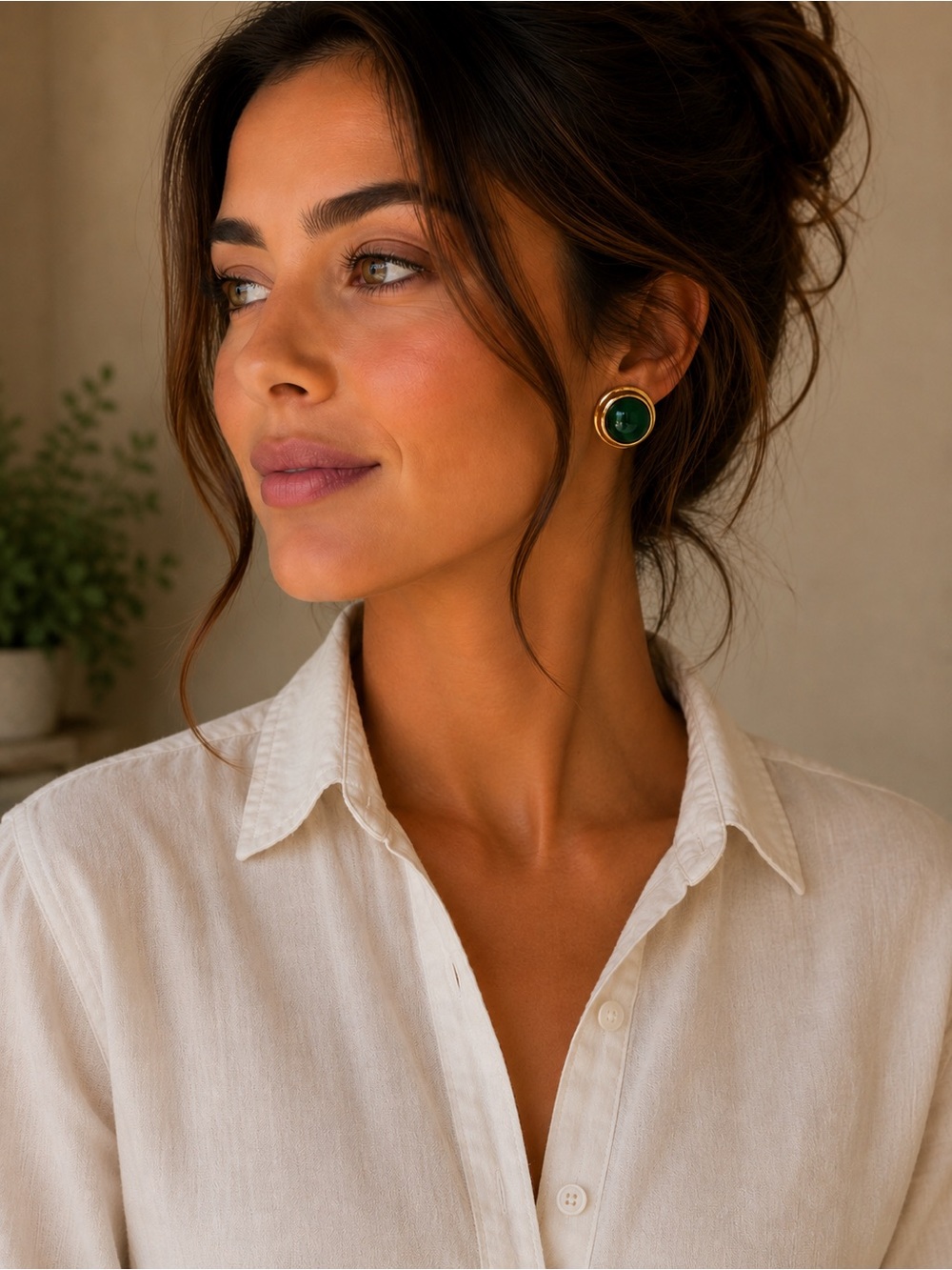 Vintage Oscar De La Renta Clip on Earrings